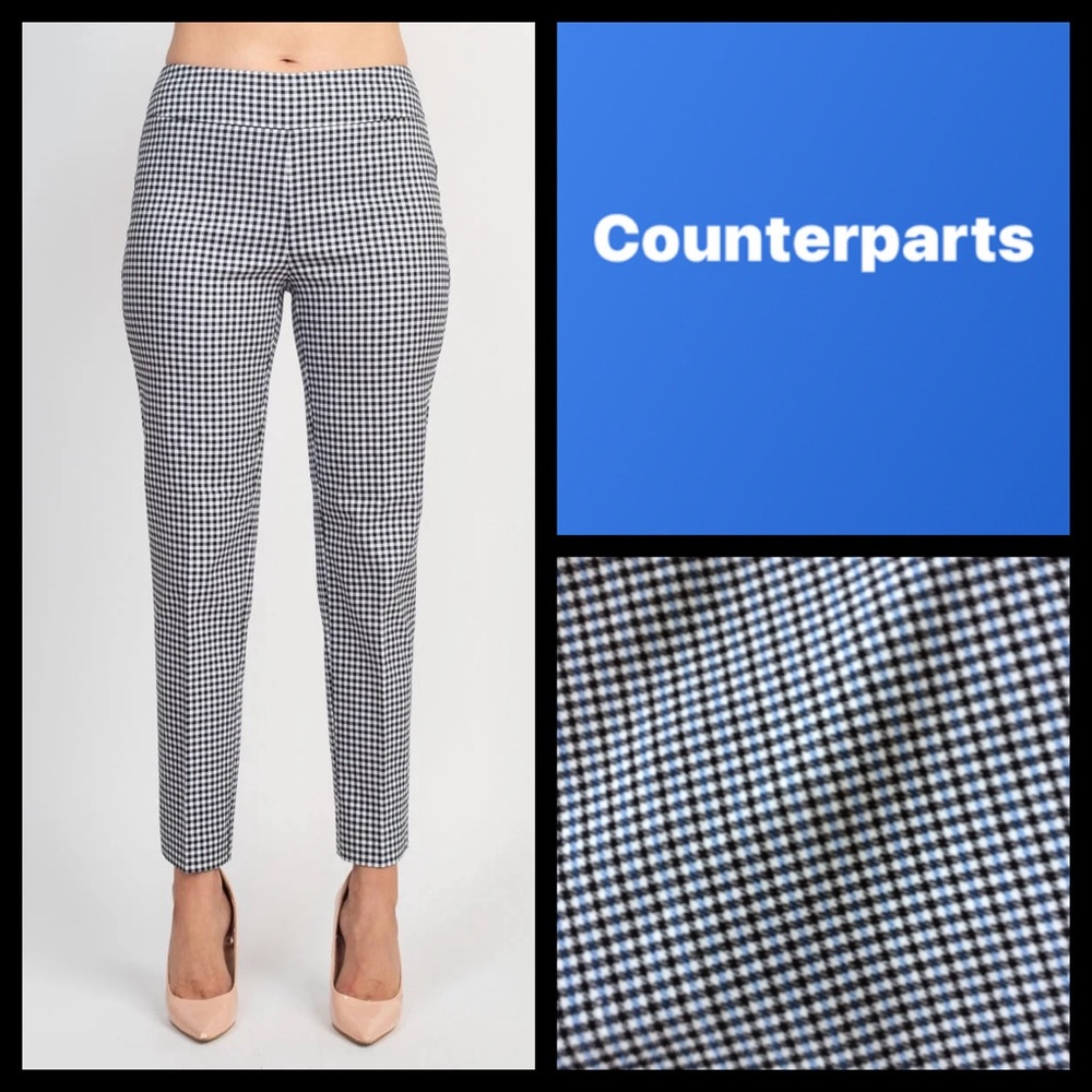 NWOT Counterparts Houndstooth Slim Pants